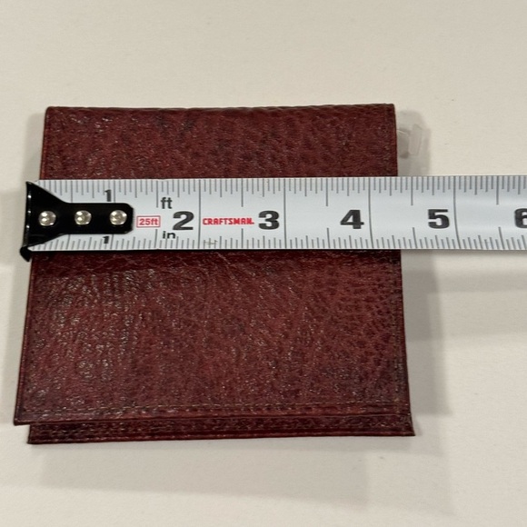 Vintage Amity Bi-fold - Cowhide Wallet - NWT! - Picture 3 of 10